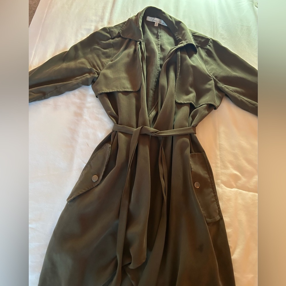 Lovers + Friends Army Green/Olive Light Jacket